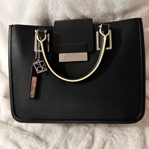 NWT Calvin Klein Black & Cream - Picture 4 of 7